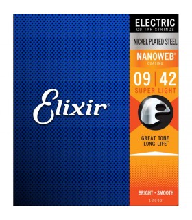ELIXIR 12002 NANOWEB MUTA PER CHITARRA ELETTRICA 09-42
