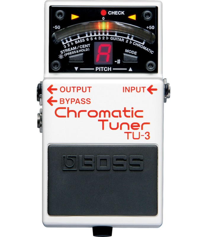 BOSS TU3 TUNER ACCORDATORE A PEDALE PER CHITARRA