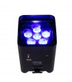 SHEHDS ARCHITETTURALE LED 6 x 18 WATT RGBWYP A BATTERIA RICARICABILE DMX CONTROLLO APP MASTER SLAVE WIRELESS