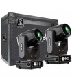 SHEHDS BEAM 275W 10R COPPIA TESTE MOBILI R10 275W DMX 14/16 CANALI 18 GOBOS DOPPIO PRISMA STROBO 14 COLORI + BIANCO + CASE