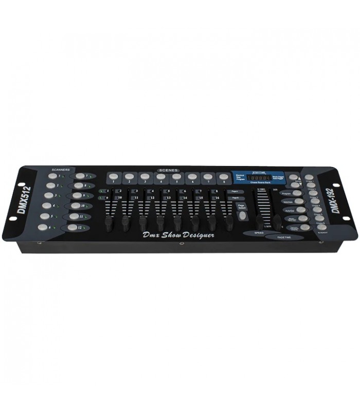 SHEHDS MIXER LUCI 192 CANALI DMX 240 SCENE 8 SLIDER