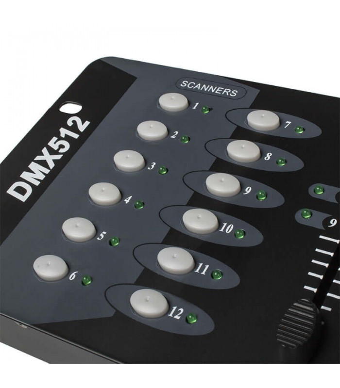 SHEHDS MIXER LUCI 192 CANALI DMX 240 SCENE 8 SLIDER