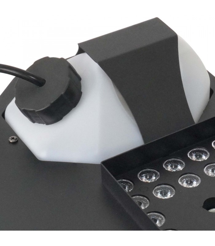 GOLDEN CENTURY F1500LQ-24 MACCHINA DEL FUMO 1500 WATT DMX 24 LED RGB 3 WATT GETTO VERTICALE TIPO CO2 TELECOMANDO REMOTO GITTATA 