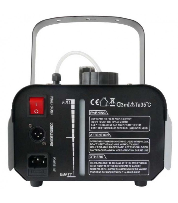 GOLDEN CENTURY F900 MACCHINA DEL FUMO 900 WATT CONTROLLO MANUALE E WIRELESS TELECOMANDO CAPACITA' 1 LITRO