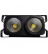 GOLDEN CENTURY GZ2B WARM WHITE BLINDER LED 2 x 100 WATT WARM WHITE DMX - AUTO - MASTER SLAVE - AUTO - SOUND ACTIVE 4 PEZZI + CAS