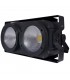 GOLDEN CENTURY GZ2B WARM WHITE BLINDER LED 2 x 100 WATT WARM WHITE DMX - AUTO - MASTER SLAVE - AUTO - SOUND ACTIVE 4 PEZZI + CAS