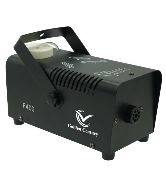 GOLDEN CENTURY F400R MACCHINA DEL FUMO 400 WATT CON TELECOMANDO CABLATO + WIRELESS GITTATA 4 METRI