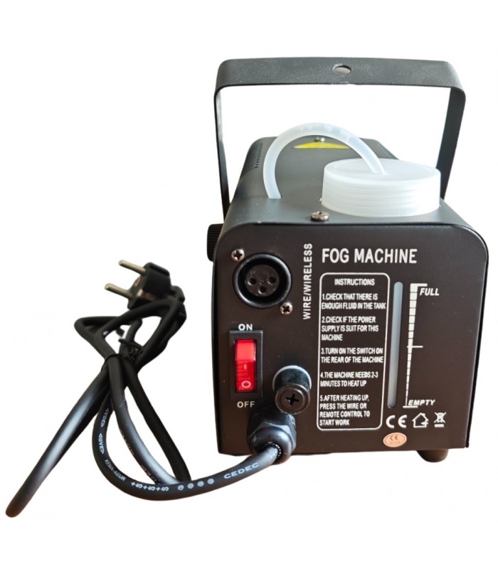 GOLDEN CENTURY F400R MACCHINA DEL FUMO 400 WATT CON TELECOMANDO CABLATO + WIRELESS GITTATA 4 METRI