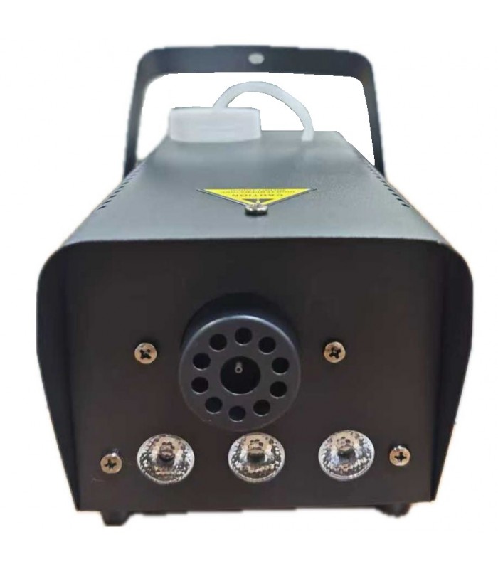 GOLDEN CENTURY F400L MACCHINA DEL FUMO 400 WATT CON 3 LED 1W RGB TELECOMANDO CABLATO GITTATA 4 METRI