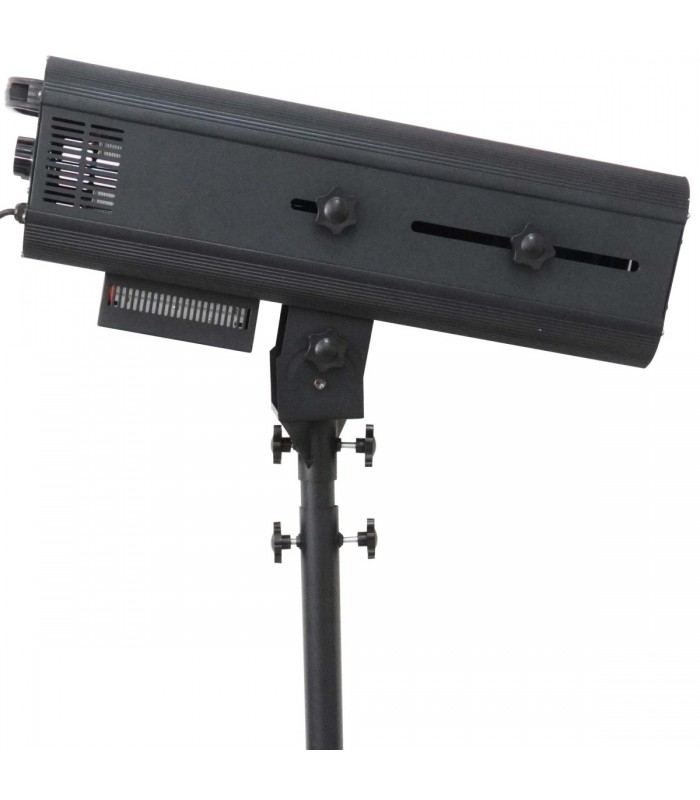 GOLDEN CENTURY FS300LED FOLLOWSPOT ( OCCHIO DI BUE ) SEGUIPERSONA A LED 300 WATT CON SUPPORTO STAND E FLIGHT-CASE