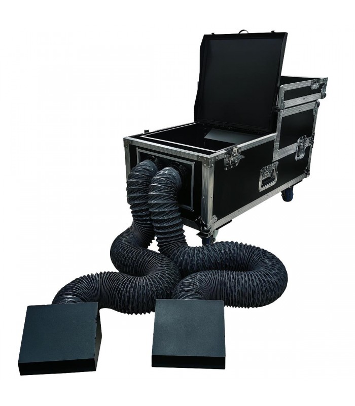 GOLDEN CENTURY F3000WL LOW FOG MACHINE MACCHINA DEL FUMO BASSO 3000 WATT CON DOPPIO DIFFUSORE