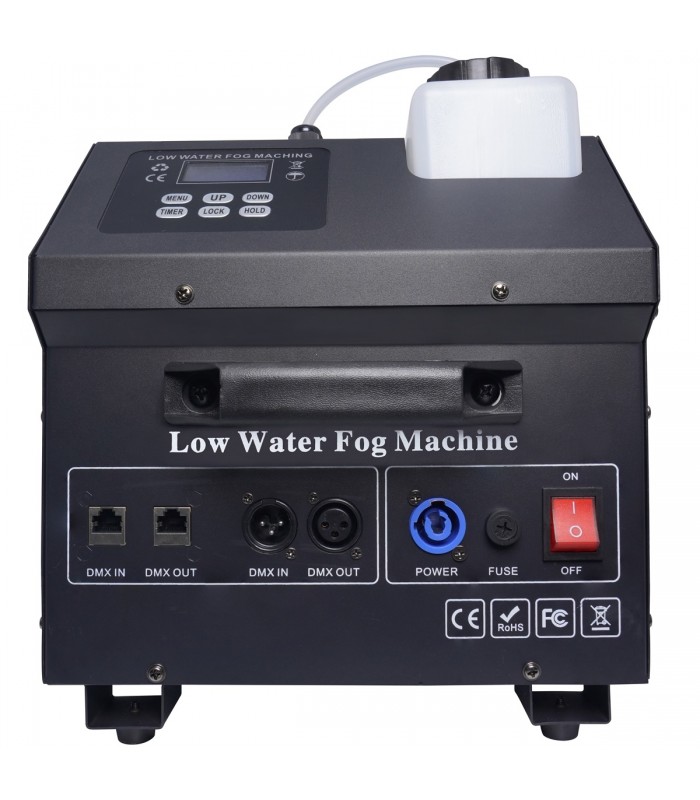GOLDEN CENTURY F1500WL LOW FOG MACHINE MACCHINA DEL FUMO BASSO COMPATTA 1500 WATT