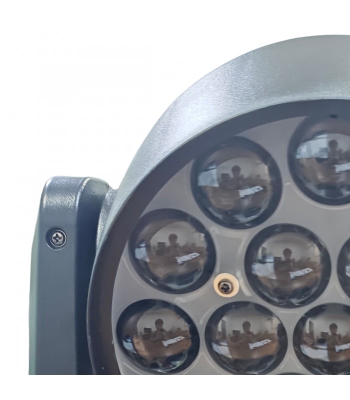 GOLDEN CENTURY MH63 TESTA MOBILE BEE EYES 19 X 15W RGBW IN BUNDLE 2 IN 1 FLIGHT CASE