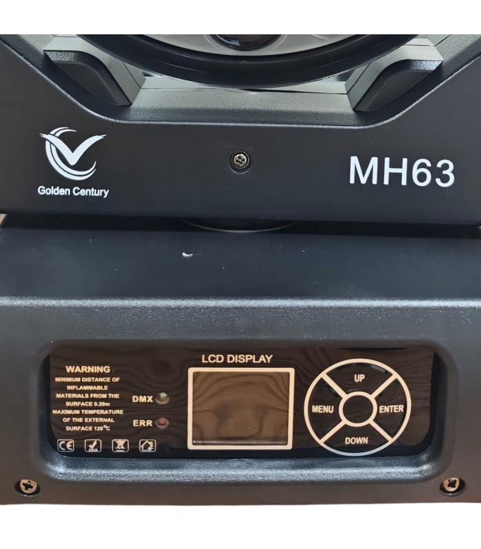 GOLDEN CENTURY MH63 TESTA MOBILE BEE EYES 19 X 15W RGBW IN BUNDLE 2 IN 1 FLIGHT CASE