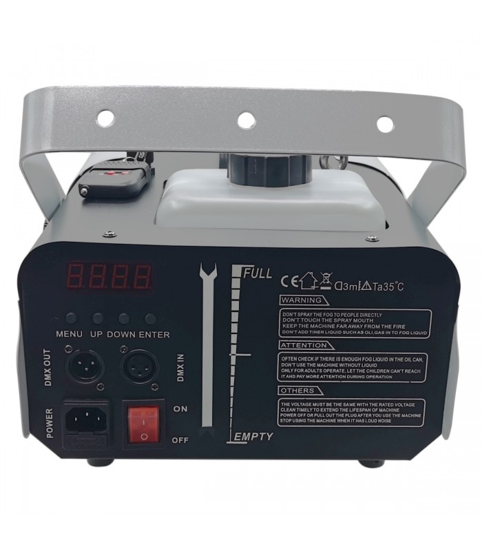 GOLDEN CENTURY F1500DA MACCHINA DEL FUMO 1500 WATT CONTROLLO DMX E TELECOMANDO