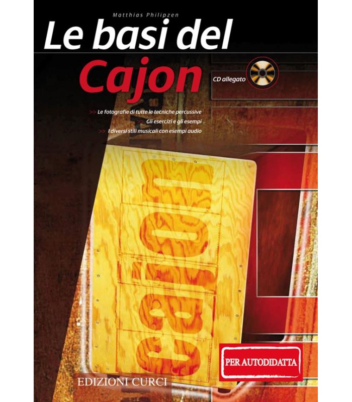 LE BASI DEL CAJON PER IL MUSICISTA AUTODIDATTA + CD