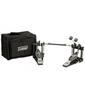TAMBURO TB FDP600 DOPPIO PEDALE PER BATTERIA CON BORSA
