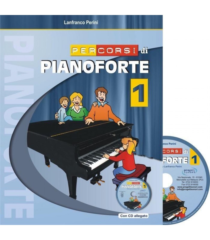 LANFRANCO PERINI PERCOSI DI PIANOFORTE VOL. 1 + CD