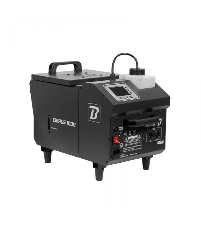 BOOMTONE DJ CIRRUS 1000 MACCHINA DEL FUMO BASSO DMX SENZA USO DEL GHIACCIO