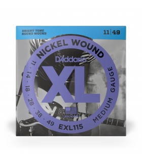 D'ADDARIO EXL115 BLUES JAZZ ROCK CORDE PER CHITARRA ELETTRICA