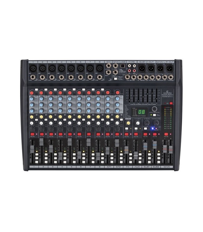 SOUNDSATION ALCHEMIX 802UFX MIXER 12 CANALI CON MULTIEFFETTO E USB