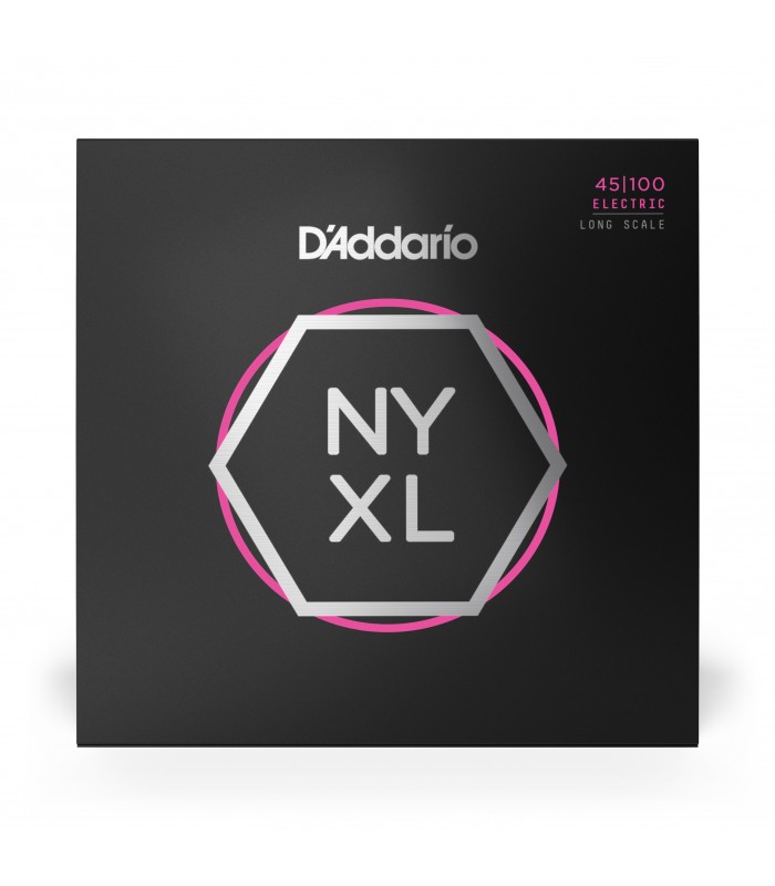 D'ADDARIO NYXL45100 CORDE PER BASSO 45-100 LONG SCALE