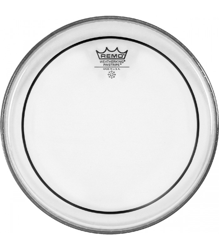 REMO PS-0313-00 PELLE PER BATTERIA PINSTRIPE CLEAR 13"