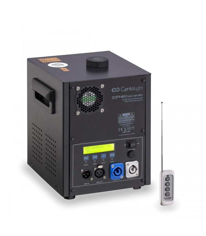 MACCHINA PER SCINTILLE 600W CENTOLIGHT ZEPHIRO 600 SPARK