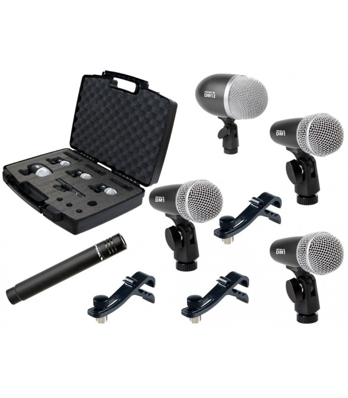 PROEL DMH5XL KIT MICROFONI PER BATTERIA ACUSTICA
