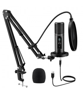 SET MICROFONO A CONDENSATORE USB MONITORABILE MAONO AU-PM422