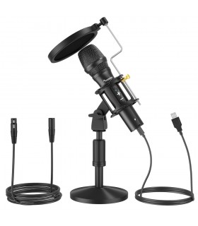 MICROFONO DINAMICO DA TAVOLO USB/XLR MAONO AU-HD300T