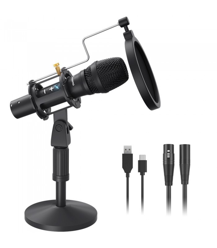 MICROFONO DINAMICO DA TAVOLO USB/XLR MAONO AU-HD300T