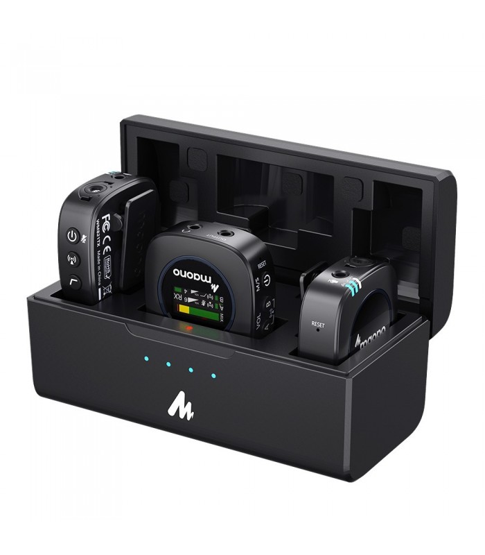 SISTEMA A DOPPIO MICROFONO WIRELESS MAONO AU-WM821