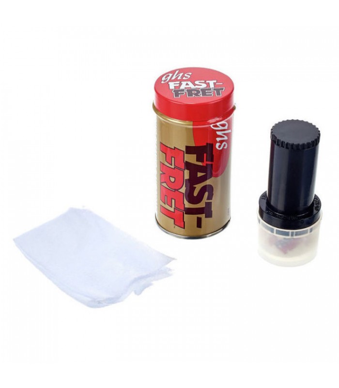 GHS A87 FAST FRET KIT DI PULIZIA PER CORDE E TASTIERA PER CHITARRA E BASSO