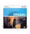 D'ADDARIO EJ36 CORDE PER CHITARRA ACUSTICA 12 CORDE 10-47