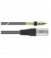 PROAUDIO PLAY12338L10BK CAVO AUDIO PROFESSIONALE RCA MASCHIO CANON 3P MASCHIO 10mt
