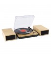 Fenton RP165L Record Player+Sp.BT LightWood