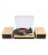 Fenton RP165L Record Player+Sp.BT LightWood