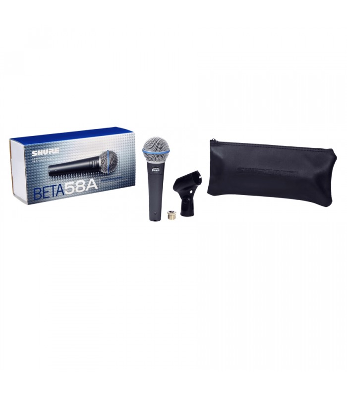 SHURE BETA 58A MICROFONO DINAMICO SUPERCARDIOIDE PER VOCE
