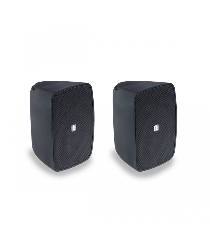 COPPIA DIFFUSORI ATTIVI A PARETE 5.25" HELVIA LIVEO-530 BTBK NERO