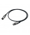 PROEL BULK250LU1 CAVO AUDIO XLR - XLR CANON 1MT