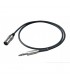PROEL BULK230LU5 CAVO AUDIO XLR 3 POLI MASCHIO JACK 6,3 STEREO