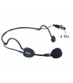 PROEL HCM38 MICROFONO HEADSET ARCHETTO PER RADIOMICROFONI MINI XLR 4 PIN