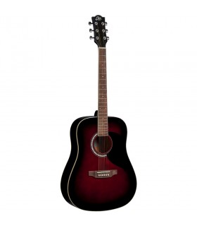 EKO RANGER 6 RED SUNBURST CHITARRA ACUSTICA ROSSA