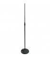 PROEL OST110BK ASTA DRITTA NERA PER MICROFONO  CON BASE IN GHISA