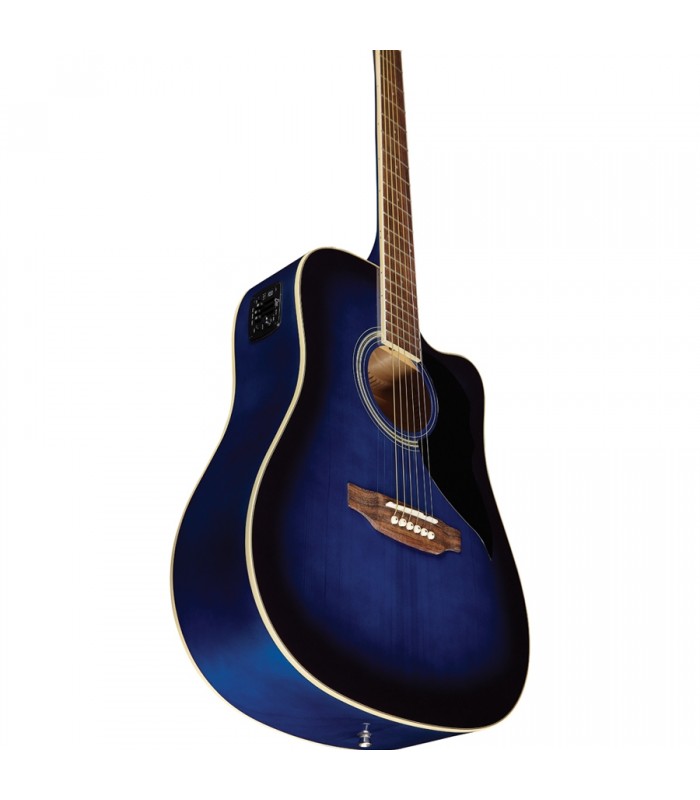 EKO RANGER CW EQ BLU SUNBURST CHITARRA ACUSTICA ELETTRIFICATA CUTAWAY