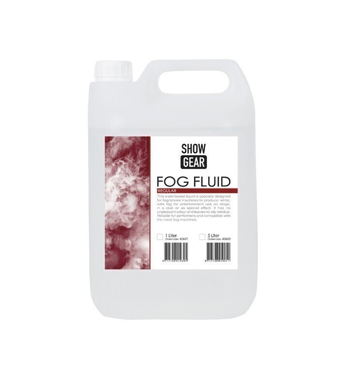 SHOWGEAR FOG FLUID REGULAR LIQUIDO DEL FUMO PER MACCHINA DEL FUMO / NEBBIA