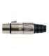 PROEL XLR3FVPRO PRESA VOLANTE XLR 3 POLI CONNETTORE CANON