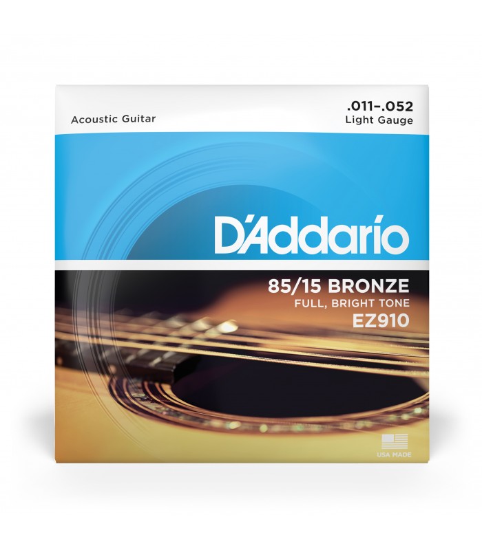 D'ADDARIO EZ910 CORDE PER CHITARRA ACUSTICA 11-52