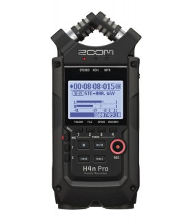 ZOOM H4N PRO BLACK REGISTRATORE DIGITALE PALMARE A 4 TRACCE